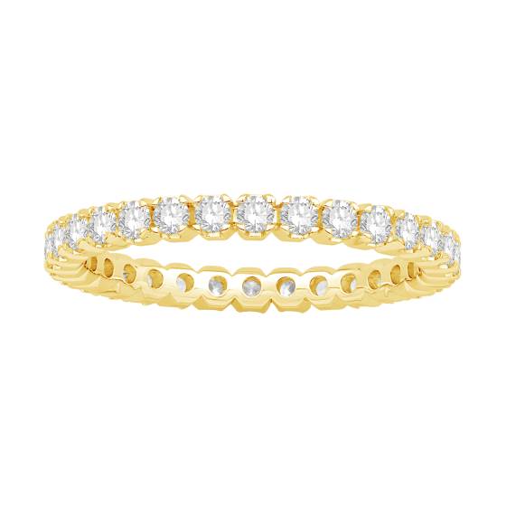 Round Diamond Full Eternity Ring