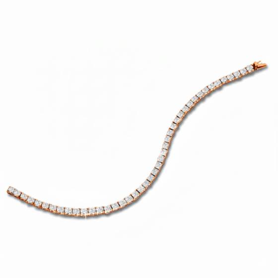 Modernes Princess-Diamant-Tennisarmband