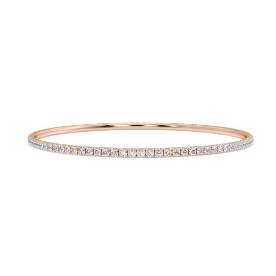 Elegantes Armband mit runden Diamanten (1,60 ct)