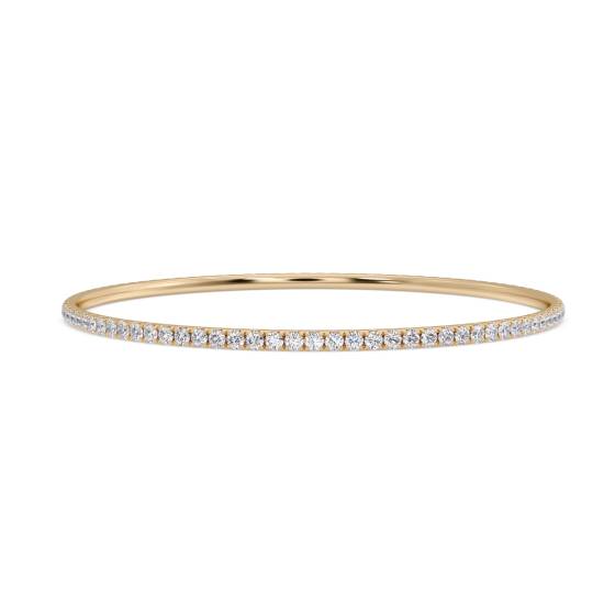 Elegantes Armband mit runden Diamanten (1,60 ct)