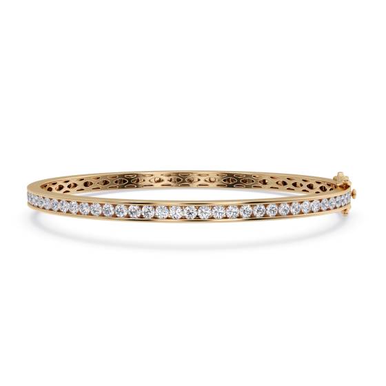Elegantes Armband mit 3,00 ct runden Diamanten