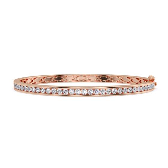 Elegantes Armband mit runden Diamanten
