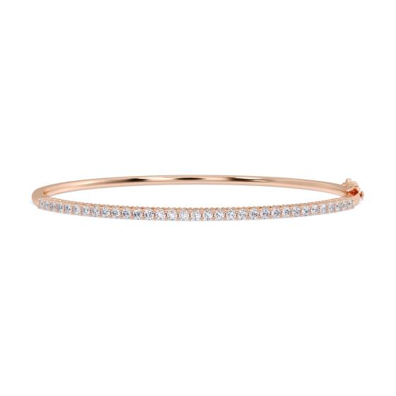 Elegantes Armband mit runden Diamanten