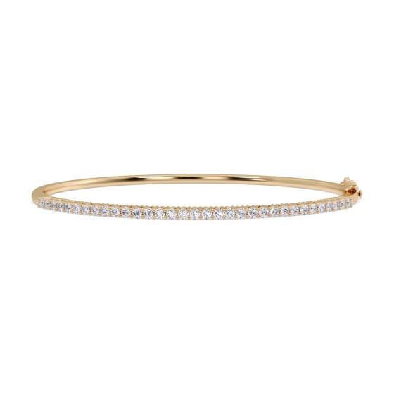 Elegantes Armband mit runden Diamanten