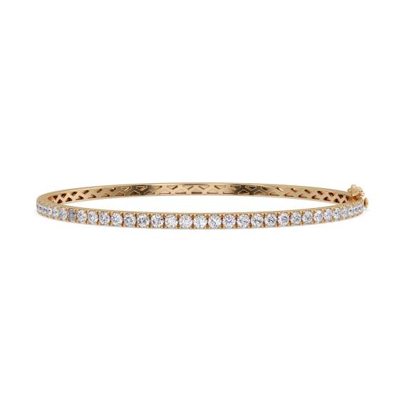 Elegantes Armband mit 0,90 ct runden Diamanten