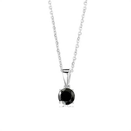 Anhänger mit schwarzem Diamanten