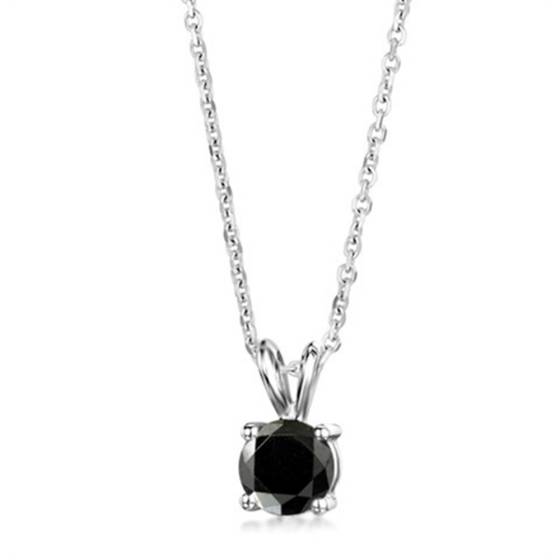 Anhänger mit schwarzem Diamanten