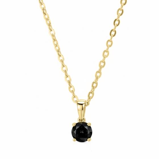 Anhänger mit schwarzem Diamanten