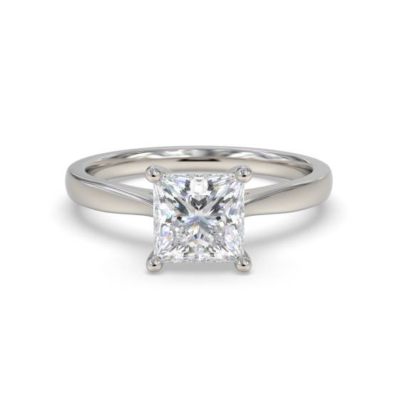 Verlobungsring mit Prinzessinnendiamant
