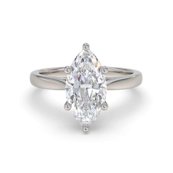 Verlobungsring mit Marquise-Diamanten