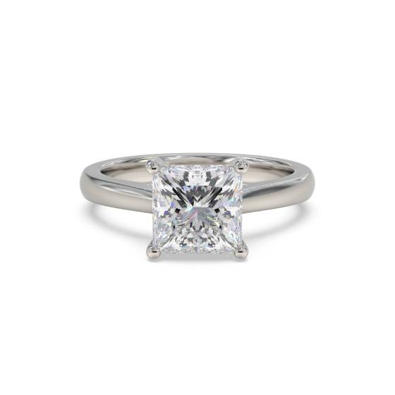 Verlobungsring mit Prinzessinnendiamant
