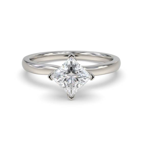 Verlobungsring mit Prinzessinnendiamant