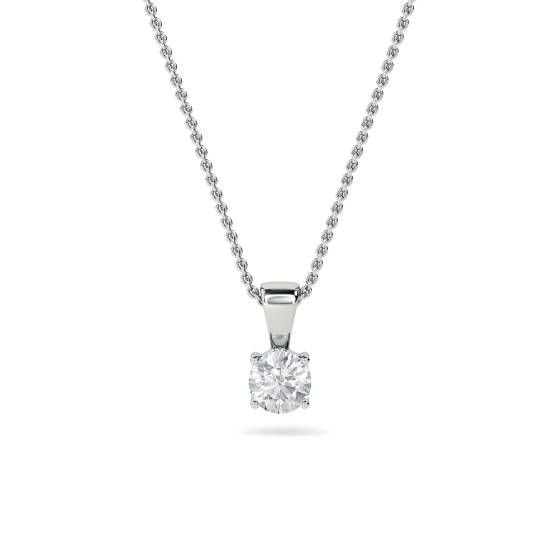1.20ct VS1/D Rundschliff Labgrown Solitaire-Anhänger
