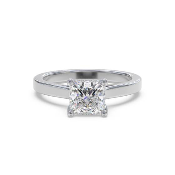 Verlobungsring mit Prinzessinnendiamant