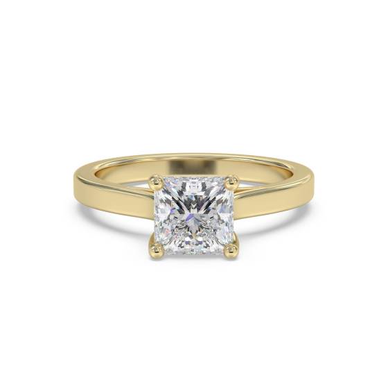 Verlobungsring mit Prinzessinnendiamant