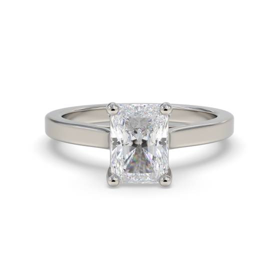 Strahlender Diamant-Verlobungsring