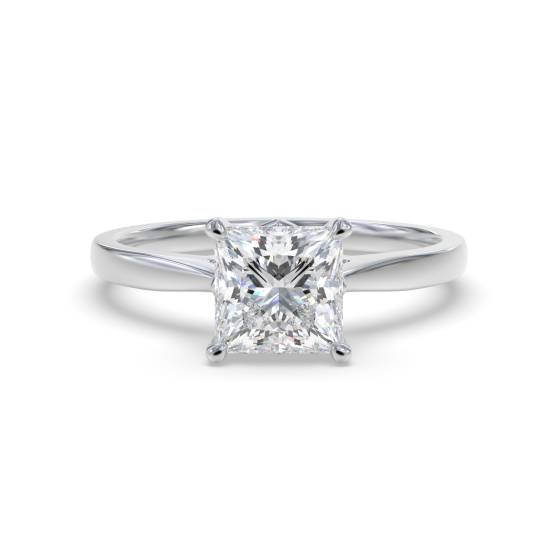 Verlobungsring mit Prinzessinnendiamant