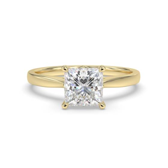 Verlobungsring mit Prinzessinnendiamant