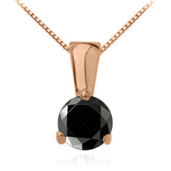 Anhänger mit schwarzem Diamanten