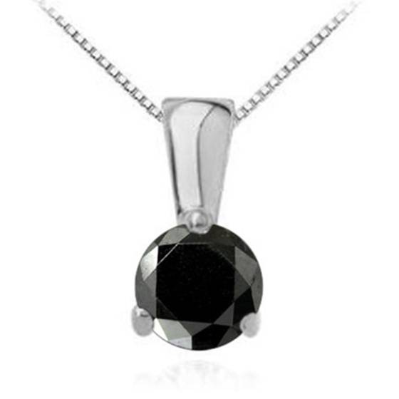 Anhänger mit schwarzem Diamanten