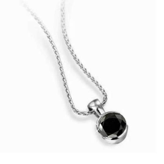 Anhänger mit schwarzem Diamanten