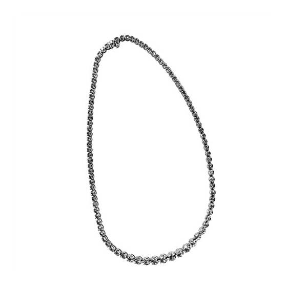 10.43ct VS/G-H Runder Naturdiamant-Tennis-Halskette