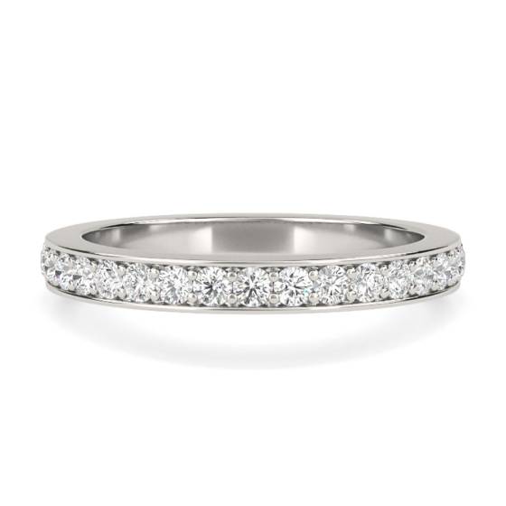 Ehering mit rundem Diamanten (1,00 ct)