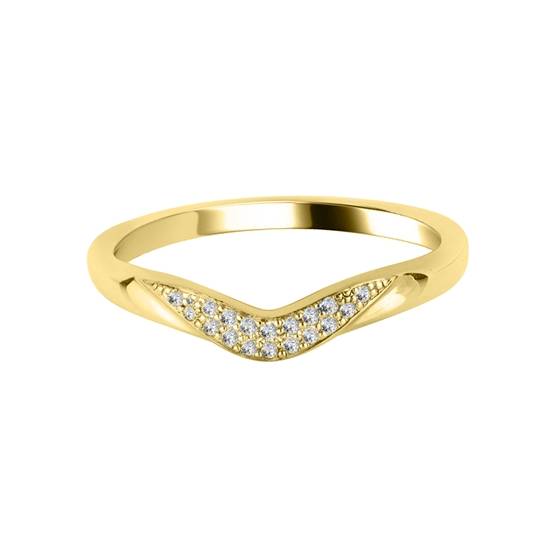 0,10 ct VS/F-G Runder Diamant-Ehering