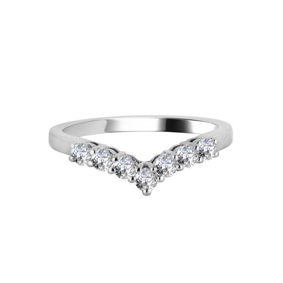 0,40 ct VS/F-G Runder Diamant-Ehering