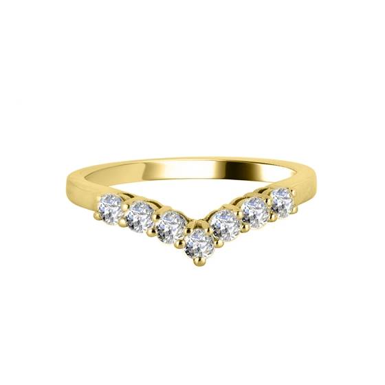 0,40 ct VS/F-G Runder Diamant-Ehering