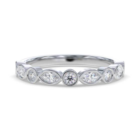3 mm Designer-Diamant-Ehering