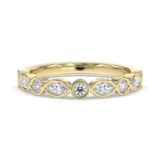 3 mm Designer-Diamant-Ehering