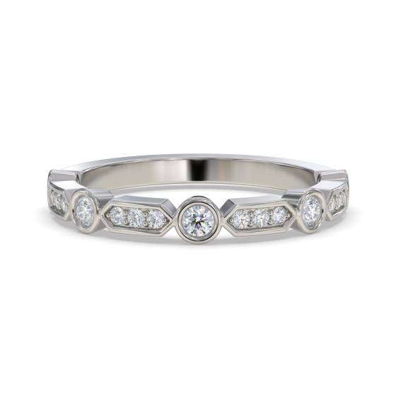 2,5 mm Designer-Diamant-Ehering