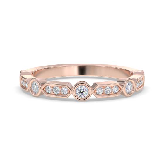 2,5 mm Designer-Diamant-Ehering