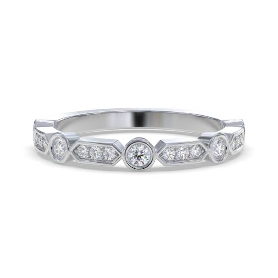 2,5 mm Designer-Diamant-Ehering