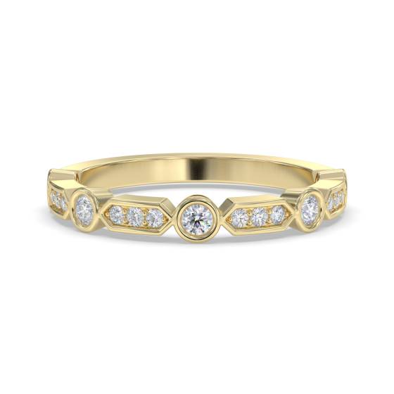 2,5 mm Designer-Diamant-Ehering