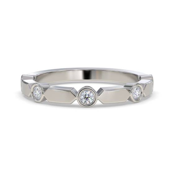 3 mm Designer-Diamant-Ehering
