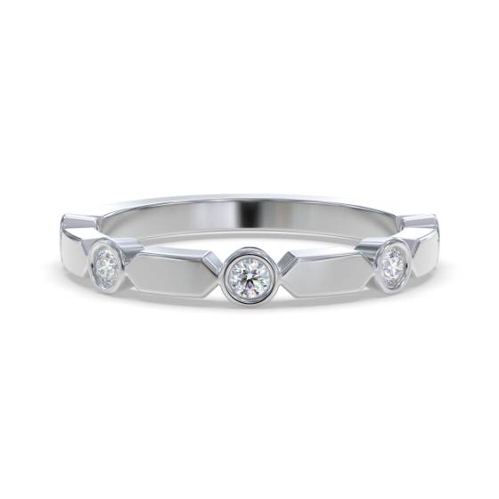 3 mm Designer-Diamant-Ehering
