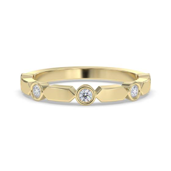 3 mm Designer-Diamant-Ehering