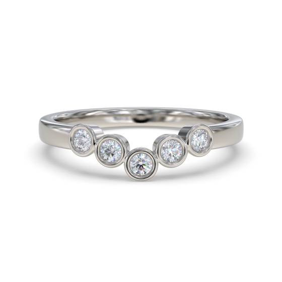 Designer Round Diamond Wedding Ring