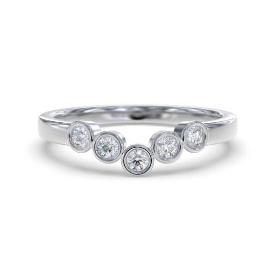 Designer Round Diamond Wedding Ring