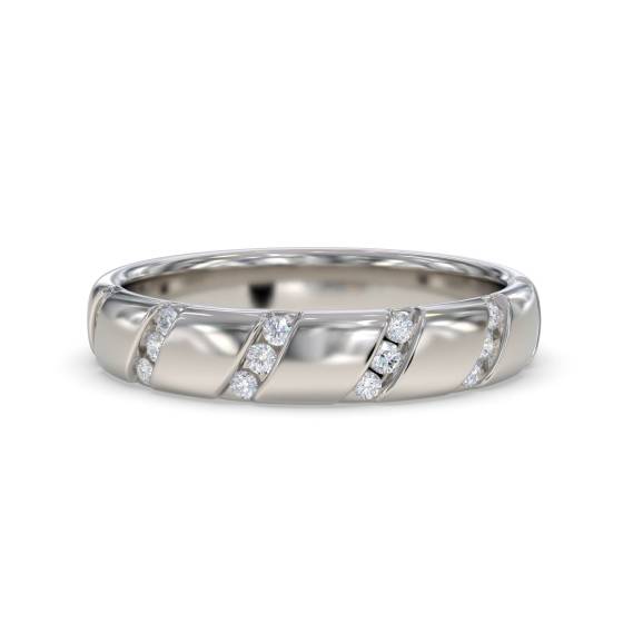 4 mm Designer-Diamant-Ehering