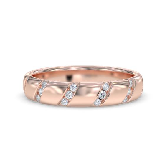 4 mm Designer-Diamant-Ehering