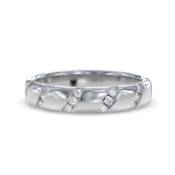 4 mm Designer-Diamant-Ehering