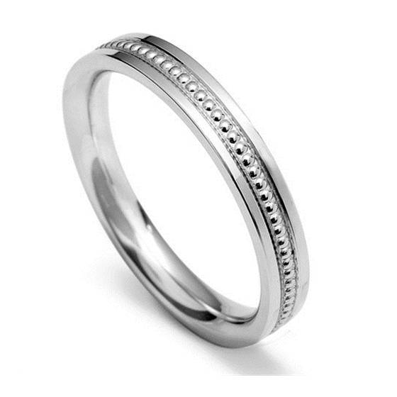 3 mm Vintage Flat Court Ehering