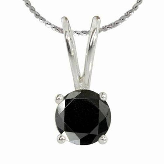 Anhänger mit schwarzem Diamanten