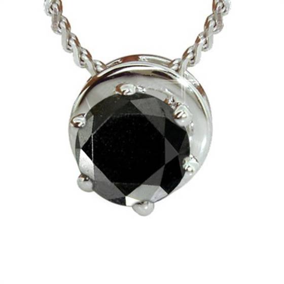Anhänger mit schwarzem Diamanten