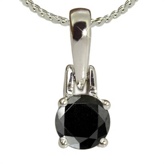 Anhänger mit schwarzem Diamanten
