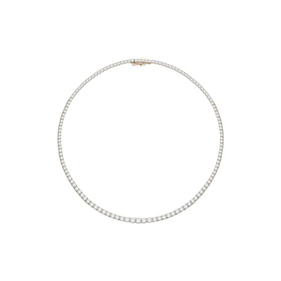 Tennis-Abschlusskette mit im Labor gezüchteten Diamanten