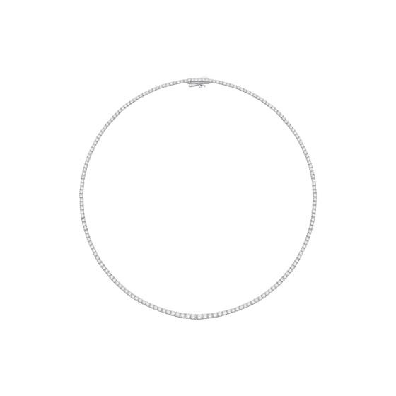Tennis-Abschlusskette mit im Labor gezüchteten Diamanten